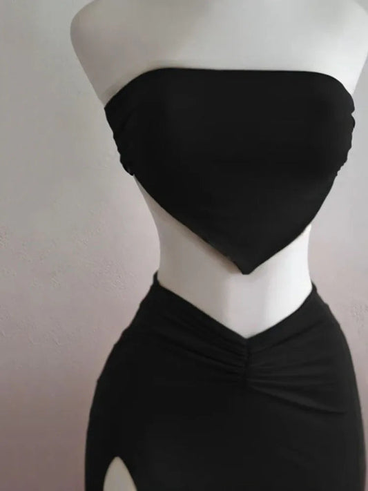 Chic Strapless Party Set