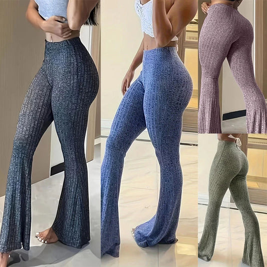 Chic Flare High Waist Pants
